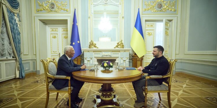 Ми ніколи не визнаємо окупації, – Зеленський зустрівся з президентом ЄвроРади Антоніу Коштою (ФОТО, ВІДЕО)