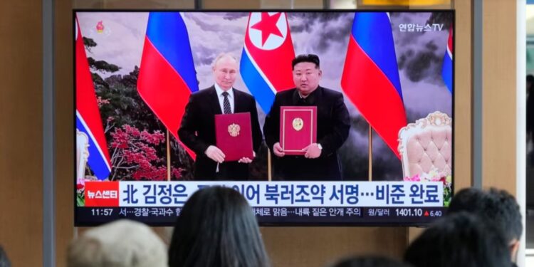 США та країни-партнери засудили співпрацю РФ і КНДР і оголосили про посилення санкцій