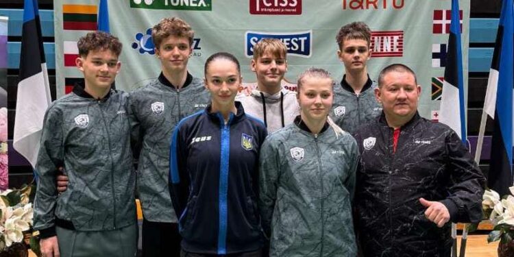 Бадмінтоністи з Миколаєва на гран-прі Європи в Естонії здобули 7 нагород (ФОТО)