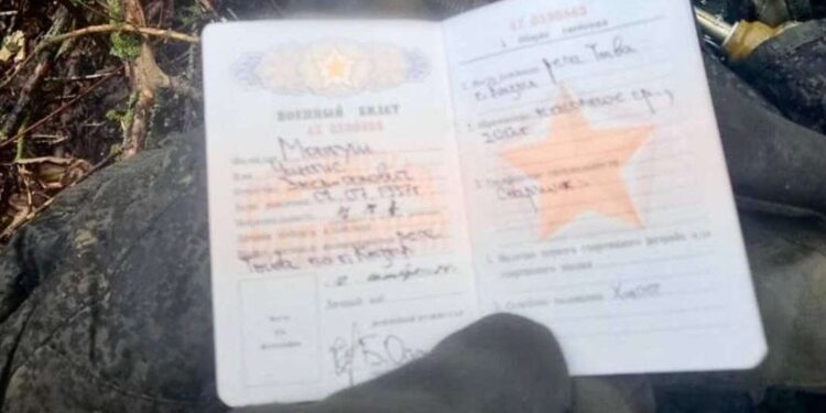 «Записки рядового Джонга» – в ССО розшифрували один із записів нотатника солдата КНДР, який воював на Курщині (ФОТО)