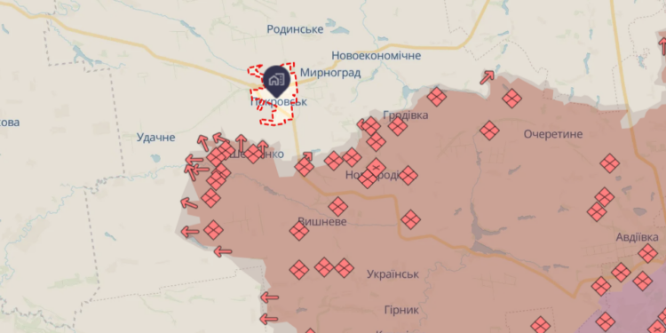 Росіяни намагаються обійти Покровськ, боїв в місті немає – ОСУВ «Хортиця»