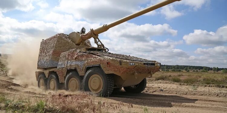 Німеччина передала Україні першу із пів сотні замовлених гаубиць RCH 155