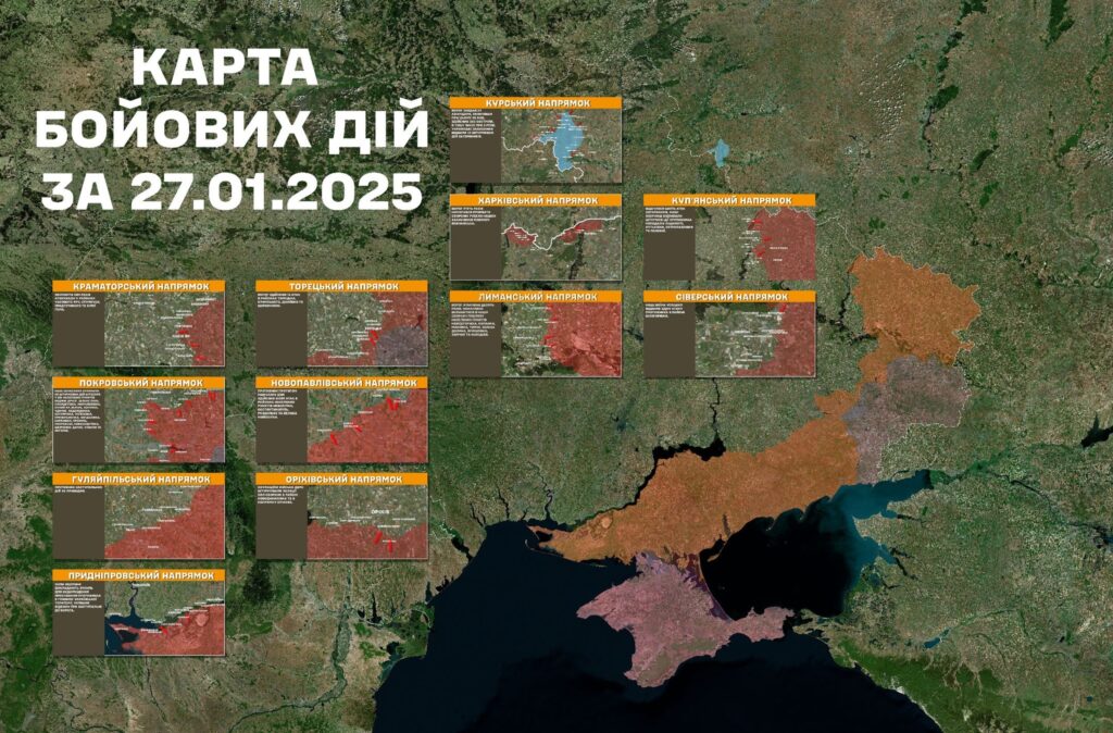 За добу на фронті – 159 боїв, 85 з них – на Покровському напрямку, - Генштаб (КАРТИ) 37