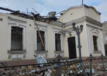 Внаслідок дронової атаки на Миколаїв було пошкоджено шість об’єктів культурної спадщини (ФОТО)