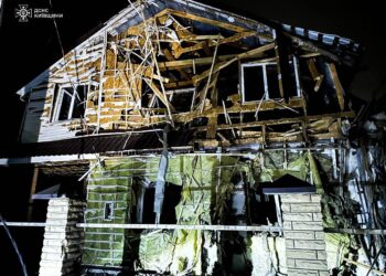 Наслідки «шахедної» атаки на Київщину – одна людина загинула, ще четверо постраждали (ФОТО)