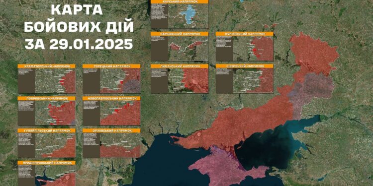 За добу на фронті – 158 боїв, 72 з них – на Покровському напрямку, – Генштаб (КАРТИ)