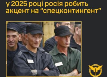 РФ цьогоріч планує мобілізувати 280 тис. окупантів, майже половину – із зеків, – ГУР