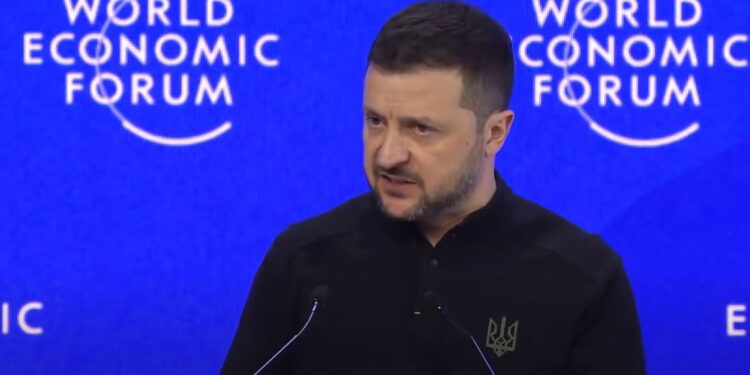 Зеленський в Давосі закликав Европу шукати своє нове місце у новому світі Трампа (ВІДЕО)