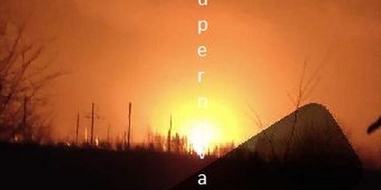 У Брянській області після атаки дронів горить станція нафтопроводу “Дружба” (ВІДЕО)
