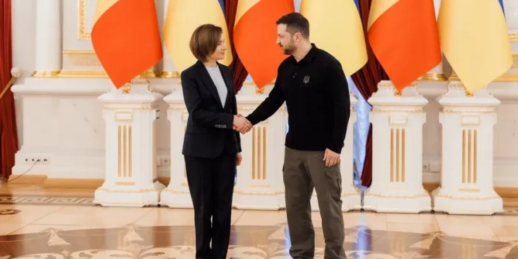 Зеленський і Санду зустрілися у Києві: обговорили регіональні виклики