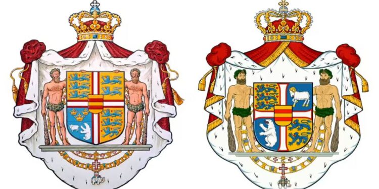 Зробимо Гренландію великою знову – король Данії змінив герб, Трамп-молодший йде слідами батька