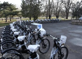 40 електровелосипедів отримали соціальні працівники громад Миколаївщини (ФОТО)
