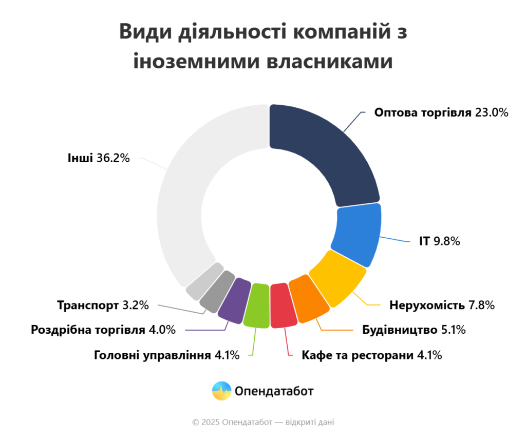 Понад 1,1 тисячу нових компаній відкрили іноземці в Україні торік. Найактивніші турки (ІНФОГРАФІКА) 6