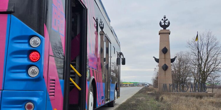 У Миколаєві протестували тролейбусний маршрут на Матвіївку (ФОТО)