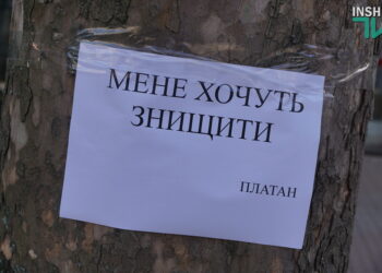Мешканці Миколаєва вийшли на захист платанів від варварської обрізки (ФОТО, ВІДЕО)