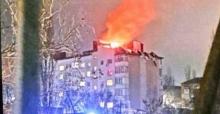 7 дронів атакували Миколаїв, пошкоджена багатоповерхівка (ФОТО)