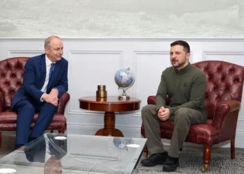 Володимир Зеленський призелився в Ірландії і зустрівся з прем’єр-міністром (ВІДЕО)