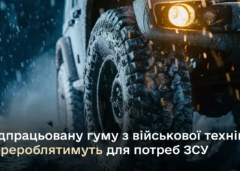 Міноборони запускає переробку зношених шин – це дешевше за утилізацію і з користю