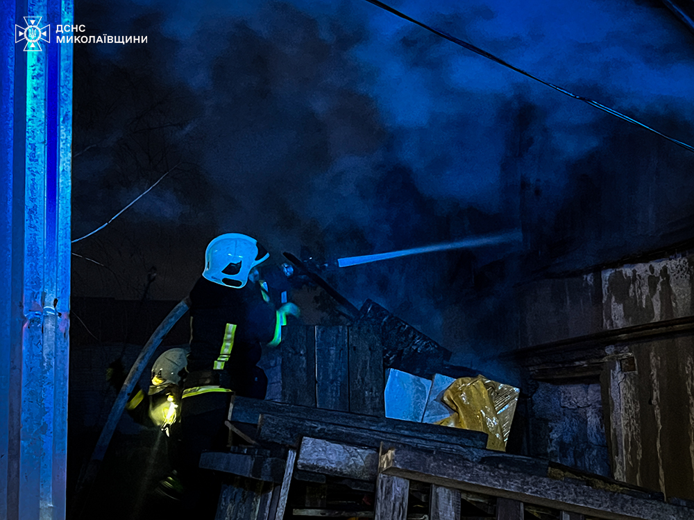 На одній з трьох пожеж на Миколаївщині за добу важко постраждала жінка (ФОТО, ВІДЕО) 2