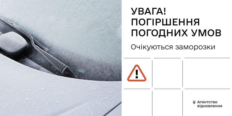 Будьте обережні – на дорогах Миколаївщини слизько