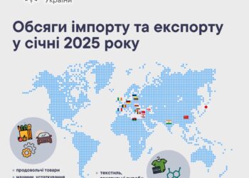 Експорт/імпорт у зоні діяльності Миколаївської митниці в січні 2025 року – які суми, товари, країни