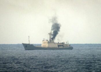 У Середземному морі неподалік Сирії горів ще один російський корабель-розвідник