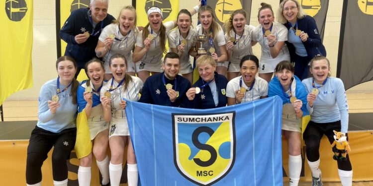 Українська команда з індорхокею вперше в історії здобула Кубок європейських чемпіонів