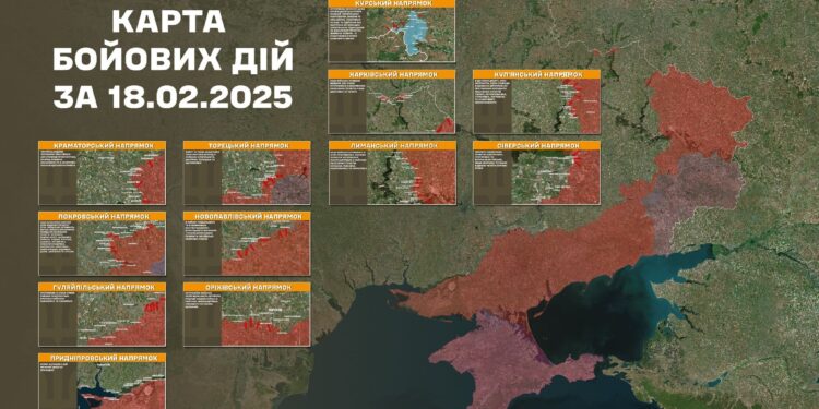 За добу на фронті – 156 боїв, тільки на одному напрямку було затишшя, – Генштаб (КАРТИ)