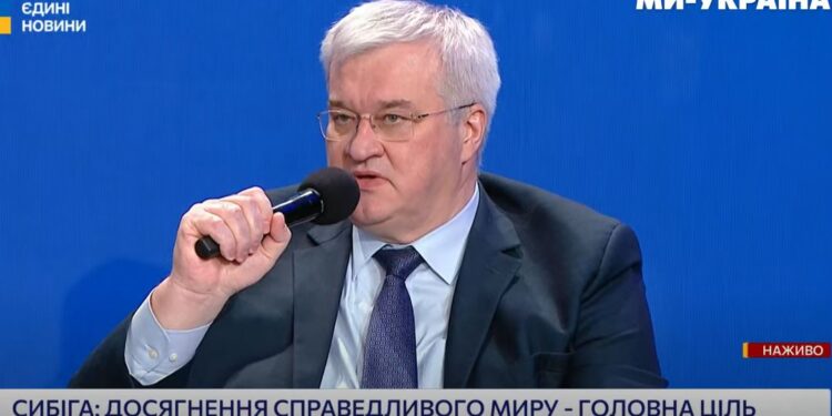 Зеленський ставить завдання завершити війну справедливим миром у цьому році, – Сибіга