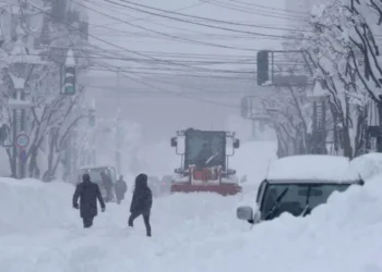 В Японії аномальні хуртовини, намело снігу більше метра (ВІДЕО)