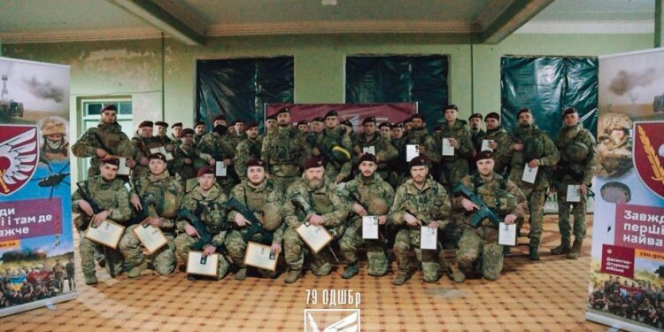 За січень миколаївські десантники звільнили від окупантів 12,8 кв.км – воїнам вручено нагороди (ФОТО)