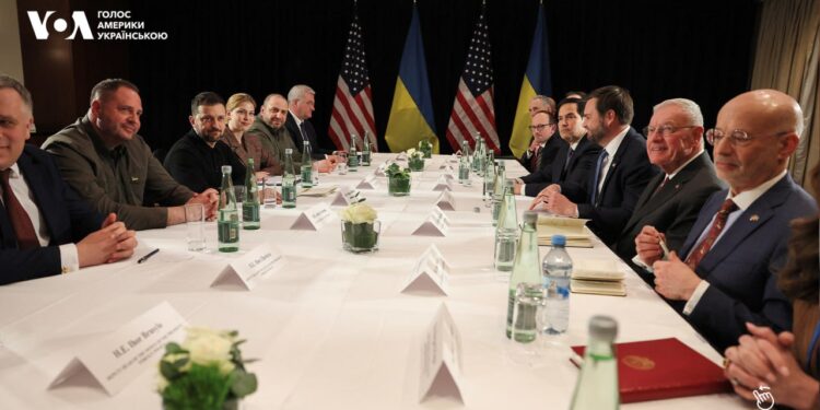 У Мюнхені закінчилася зустріч Зеленського і Венса (ФОТО)