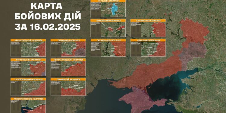 За добу на фронті – 129 боїв, найбільше – на Покровському напрямку, – Генштаб (КАРТИ)