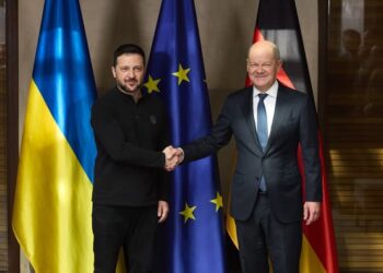 Зеленський провів зустріч із Шольцем