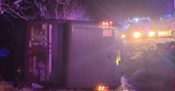 У Молдові перекинувся автобус “Київ-Кишинів”, постраждали 16 людей (ФОТО)