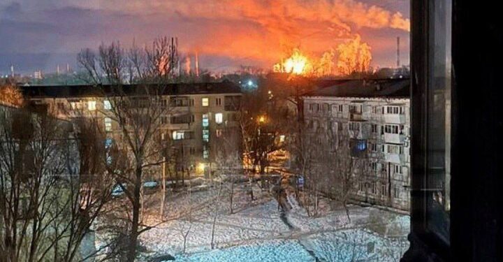 Дрони СБУ зупинили роботу нафтоперекачувальної станції “Нововеличківська” у Краснодарському краї РФ, — джерела