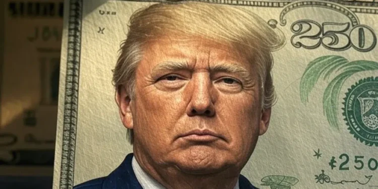У США пропонують створити банкноту у $250 з портретом Трампа, а його день народження зробити державним святом