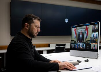«Шлях до миру має розпочатися безумовно» – виступ Зеленського на онлайн-зустрічі лідерів країн (ВІДЕО)