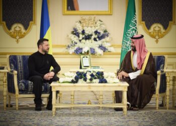 Зеленський зустрівся з принцом Саудівської Аравії. Про що йшла мова (ФОТО, ВІДЕО)