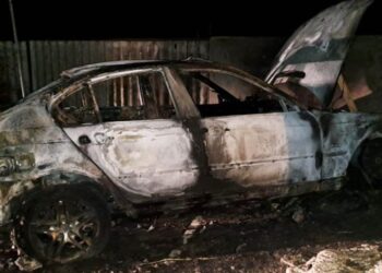 На Миколаївщині молодик підпалив автівку знайомого – мовляв, через конфлікт