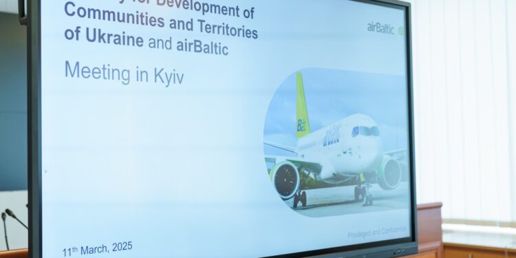 Як тільки дозволить безпекова ситуація – Air Baltic готова відновити авіасполучення з Україною