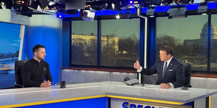 Основні заяви Володимира Зеленського в інтерв’ю Fox News