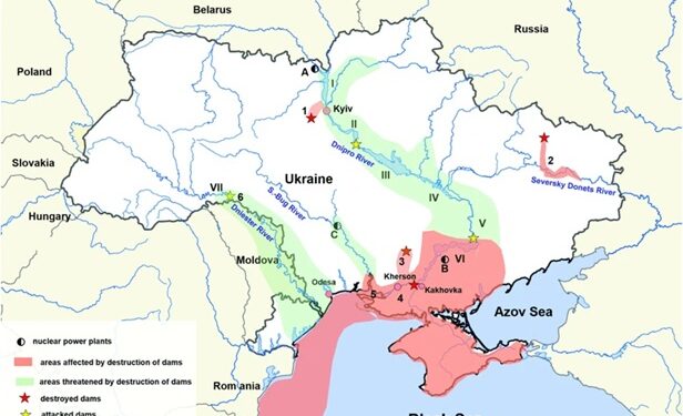 «Токсична бомба уповільненої дії» – вчені дослідили, що оголилось на дні водосховища підірваної росіянами Каховської ГЕС