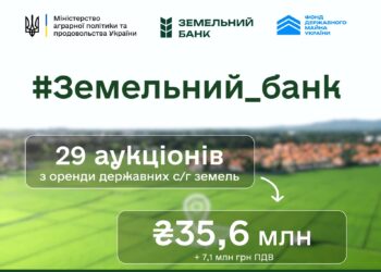 Протягом тижня відбулось 29 земельних аукціонів – найдорожчий лот був на Миколаївщині