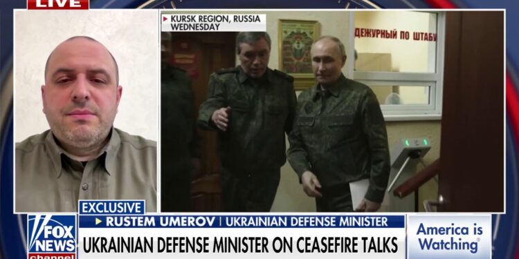 Українські підрозділи на Курщині не перебувають в оточенні, це пропаганда, – Умєров на Fox News