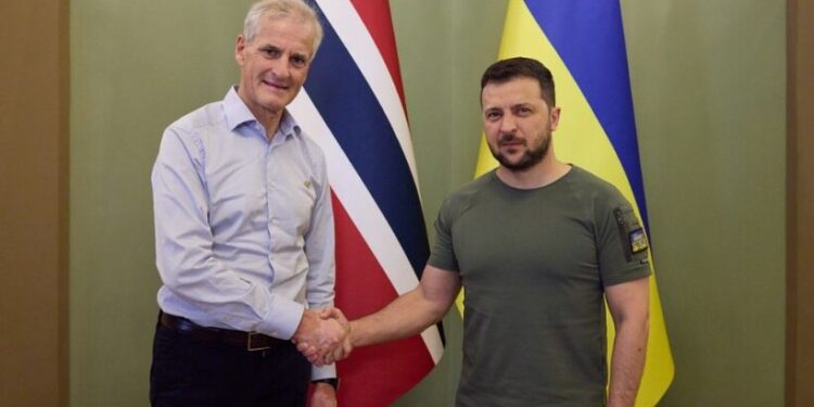 Зеленський прибув до Норвегії