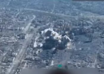 Повітряні Сили ЗСУ на ніц зруйнували базу ворога в Торецьку (ВІДЕО)