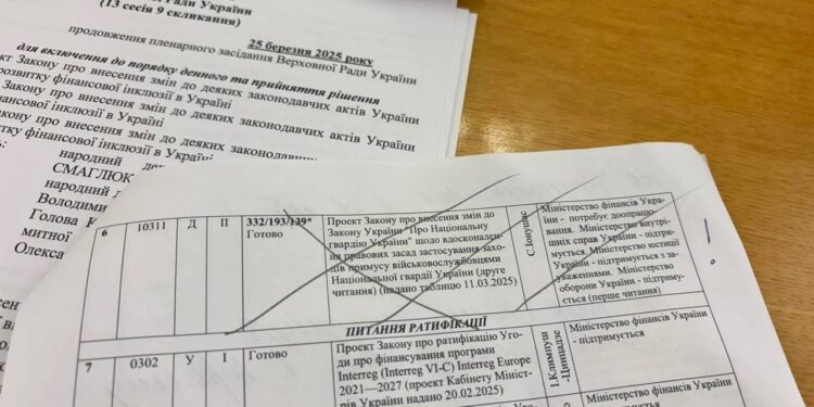 З розгляду Ради зняли скандальний законопроєкт про розширення прав НГУ