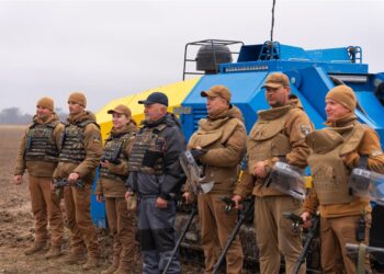В Україні випробовують нову вітчизняну машину для розмінування – таку отримає і Миколаївщина
