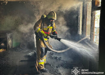 На пожежі в гуртожитку в Південноукраїнську постраждав 17-річний юнак